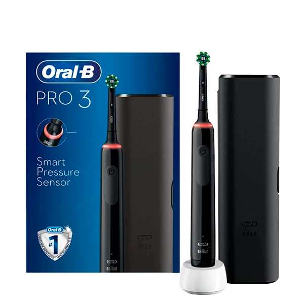 Электрическая зубная щетка Oral-B Pro 3 3500 Cross Action D505.513.3 (черный)