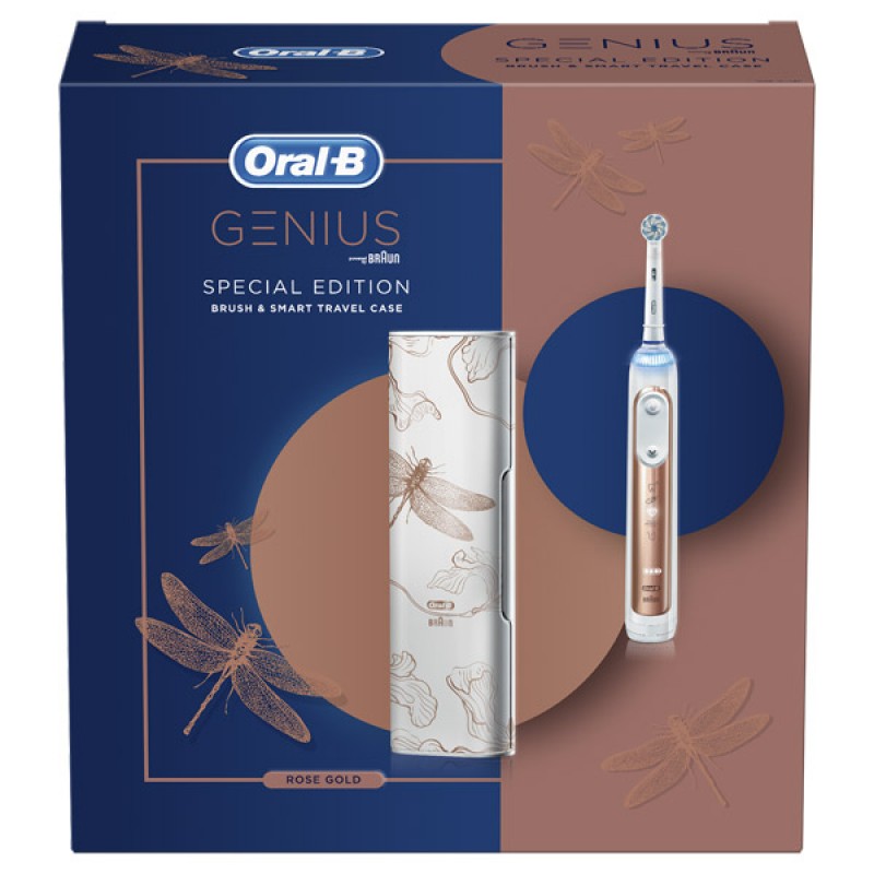 Электрическая зубная щетка Braun Oral-B Genius 10000N Special Edition D701.515.6XC (золотистый)