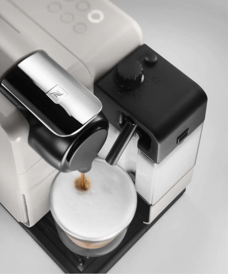 Капсульная кофеварка DeLonghi Lattissima Touch Glam White [EN 550.W]