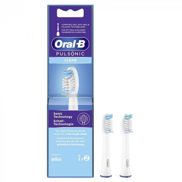 Сменная насадка Oral-B Pulsonic Clean SR32C-2