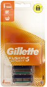Сменные кассеты для бритья Gillette Fusion5 Sport (4 шт)