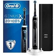 Электрическая зубная щетка Oral-B Genius X 20100S Black D706.514.6X
