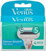 Сменные кассеты для бритья Gillette Venus Deluxe Smooth Sensitive (4 шт) 7702018497447