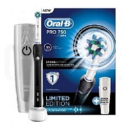 Электрическая зубная щетка Oral-B Pro 750 Cross Action D16.513.UX Black Edition