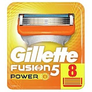 Сменные кассеты для бритья Gillette Fusion5 Power (8 шт) 7702018877621